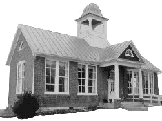 The old Dale Enterprise Schoolhouse now the Harrisonburg Unitarian Universalist Fellowship.